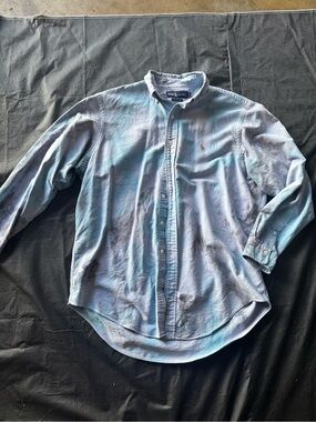 Ralph Lauren Men's Light Blue Button-Down Oxford Shirt